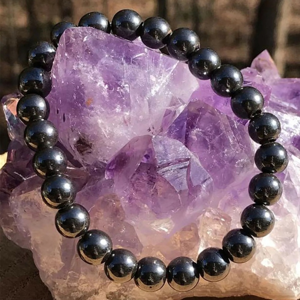 Genuine Hemetite gemstone bracelets